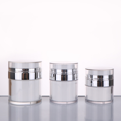 15g 30g 50g 100g Airless Acrylic Cream Jars face cream jars cosmetic packaging Plastic Cream Jars lotion Cream Jars