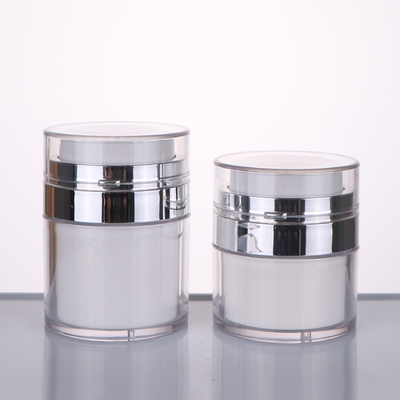 15g 30g 50g 100g Airless Acrylic Cream Jars face cream jars cosmetic packaging Plastic Cream Jars lotion Cream Jars