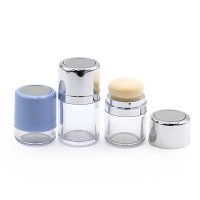 5g 10g 15g Loose Powder Blush Plastic Jar Hairline Powder with Soft Puff  Empty Container Plastic Jar Empty Cosmetic Jar