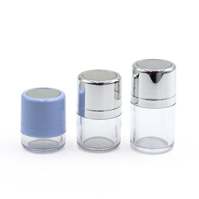 5g 10g 15g Loose Powder Blush Plastic Cream Jars Hairline Powder with Soft Puff  Empty Container Plastic Jar Empty Cosmetic Jar