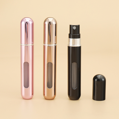 8ml Bottom Direct Filling perfume bottle Portable cycle filling ultra fine atomizing hydrating fragrance spray bottle
