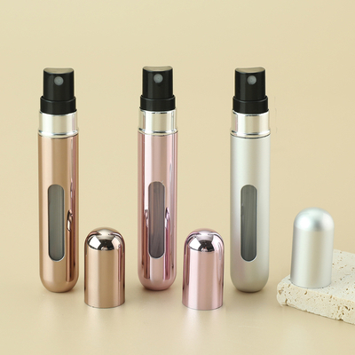 8ml Bottom Direct Filling perfume bottle Portable cycle filling ultra fine atomizing hydrating fragrance spray bottle