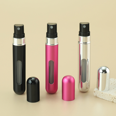 8ml Bottom Direct Filling perfume bottle Portable cycle filling ultra fine atomizing hydrating fragrance spray bottle