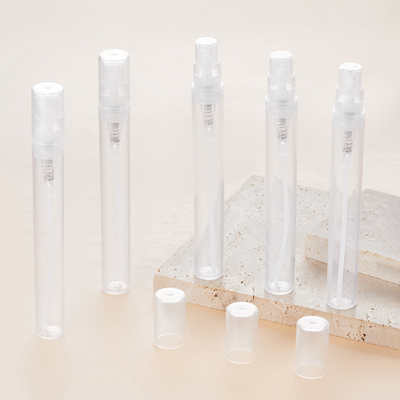 2ml 3ml 5ml Portable plastic perfume vial sprayer bottle liquid scent sample dispenser plastic small vial