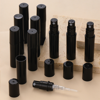 2ml 3ml 5ml Portable plastic perfume vial sprayer bottle liquid scent sample dispenser plastic small vial