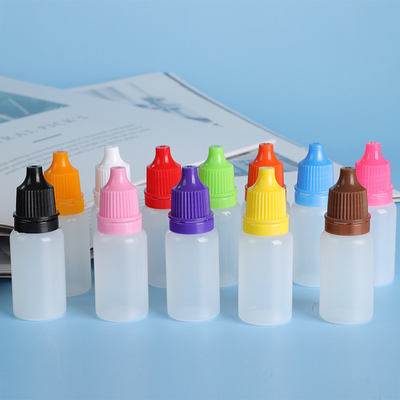Wholesale 5ml 10ml 15ml 20ml 30ml ml eye drop container Plastic PE eye drop bottle pigment Packaging liquid bottles