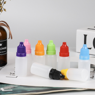 Wholesale 5ml 10ml 15ml 20ml 30ml ml eye drop container Plastic PE eye drop bottle pigment Packaging liquid bottles