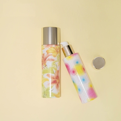 120ml 150ml Round Luxury Toner Cosmetic Package Bottle Essence Skincare Liquid Bottle Empty Cosmetic PETG Lotion Bottle
