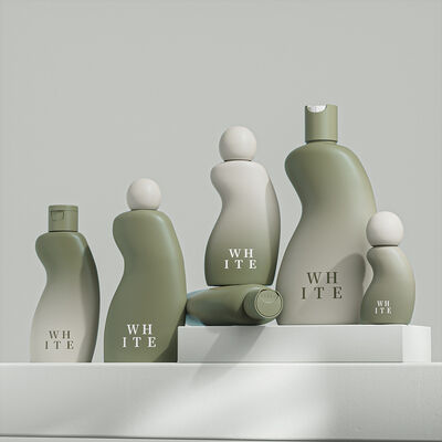 Waist-shaped PET Plastic Bottle Essential Oil Perfume Bottle Facial Essence Bottle Toner Serum Fine Mist Spray Bottle Shampoo Lotion Dispenser Pump Bottles Flip Top Cap Bottles Disc Top Cap Bottles