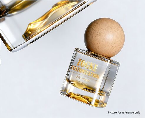 New 30ml Square Essential Oil Glass Bottles Thick-bottomed Designs Leak-proof Bamboo Glass Dropper bottles High Quality Cosmetic glass bottles for Essential oil packaging solutions