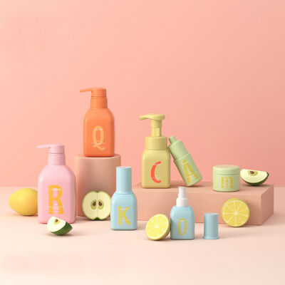 50ml 80ml 100ml 150ml PETG Lotion Pump Bottles 300ml 400ml 500ml PET Body Emulsion Shampoo Pump Bottles Empty Lotion Pump Bottles