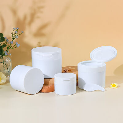 Double-layer Cream Jars, Multi-Purpose Empty Cosmetic Cream Container, Leak-Proof Dust-Proof Skincare Storage Jar for Facial Cream, Body Lotion, Cleansing Mud Mask, Plastic Cream Jars