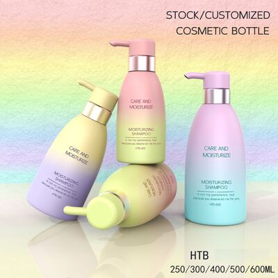 Refillable Custom Shampoo Bottle, Conditioner Bottle, Body Wash Bottle, Body Lotion Bottle, PET Pump Bottle, Personal Care Packaging, Skincare Cosmetic Pump Bottle, Empty Reusable Hair Care Bottle
