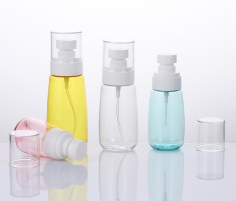 30ml 60ml 80ml 100ml Colorful Cute Design PETG Plastic Hand Sanitizer Cosmetic Spray Bottle Small Fine Mist Spray Pump