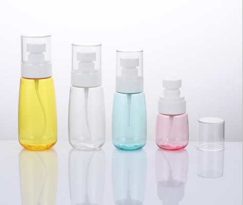 30ml 60ml 80ml 100ml Colorful Cute Design PETG Plastic Hand Sanitizer Cosmetic Spray Bottle Small Fine Mist Spray Pump