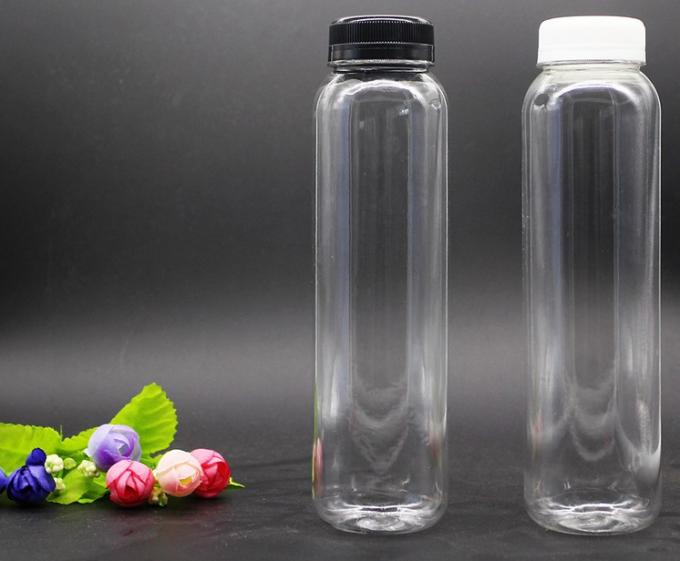 Transparent 350ml plastic juice bottle, Top Quality PET water beverage bottle manufacturer